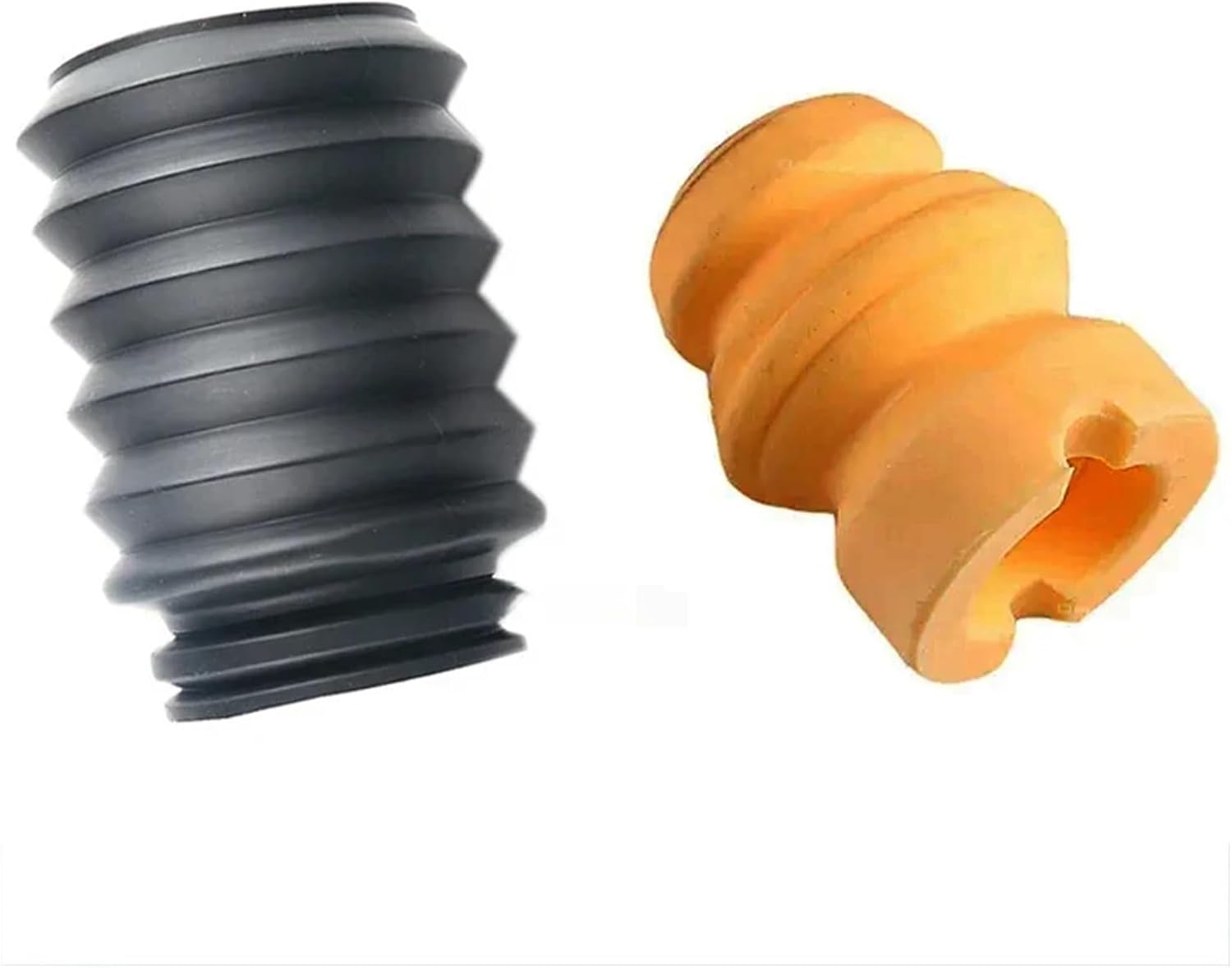 Car Shock Bump Stop 2Pcs Rubber Buffer Front Rear Suspension Shock Absorber Bump Stop 31302290314 33502290319 for BMW for E46 318 320 325 330 Touring