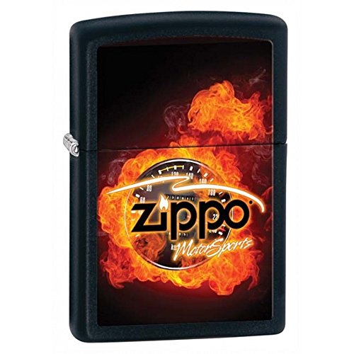 Encendedor Zippo Matte Motor Sports miniatura 1