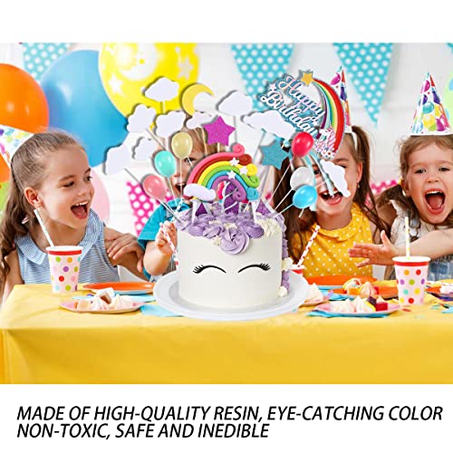 Arcobaleno Decorazione Torta, Topper Torta di