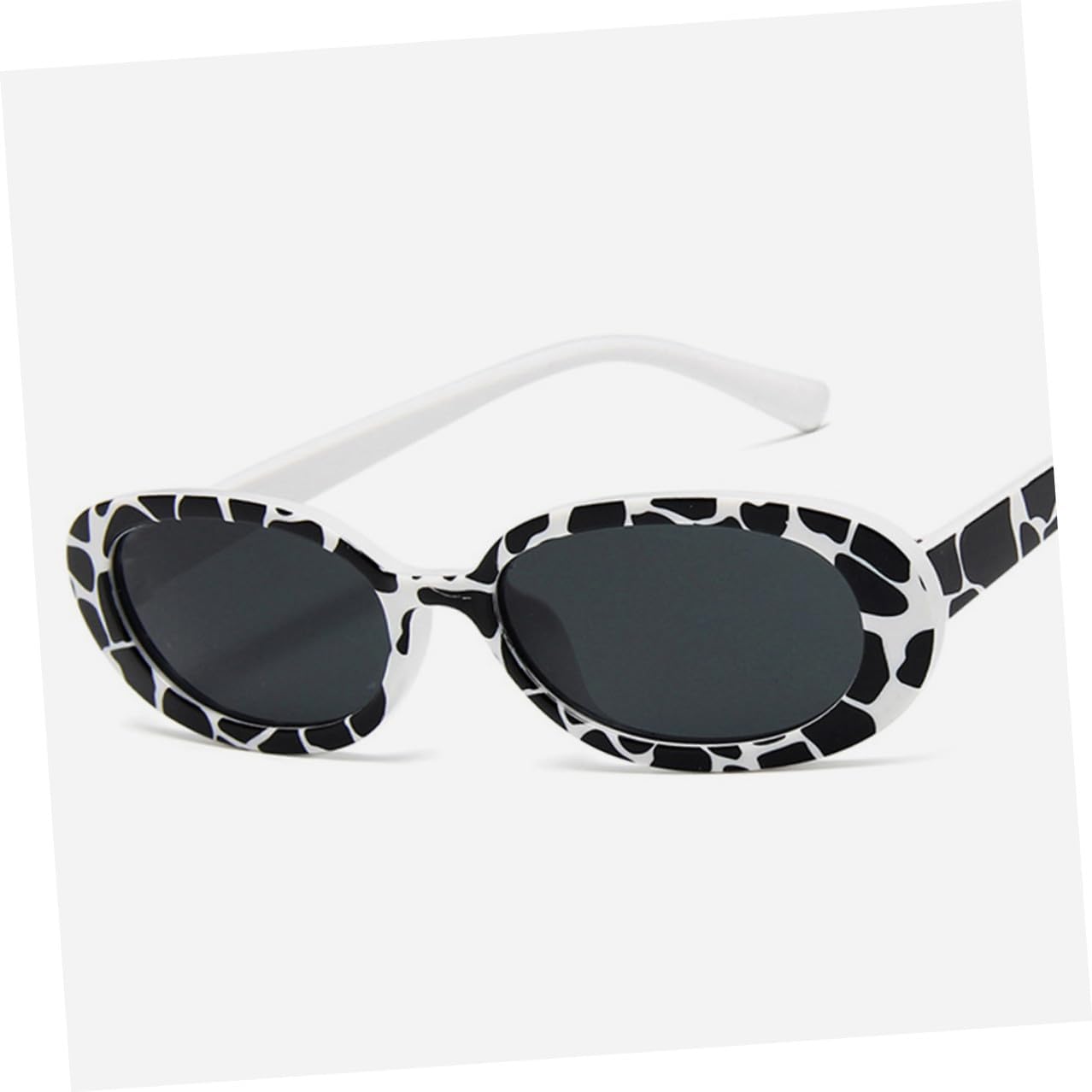Alipis 2pcs Cow Print Lightweight Sunglasses for Women and Men, Trendy Party and Cosplay Sun Glasses, Comfortable UV Protection Eyewear