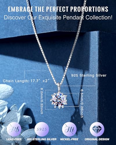 Gifts-for-Wife-Anniversary-Gifts-for-Wife-from-Husband-Wife-Birthday-Gift-Ideas-Eternity-Jewelry-Present-for-Wife-Best-1-Carat-Moissanite-Diamond-Sterling-Silver-Necklace-for-Women-Wife-Girlfriend