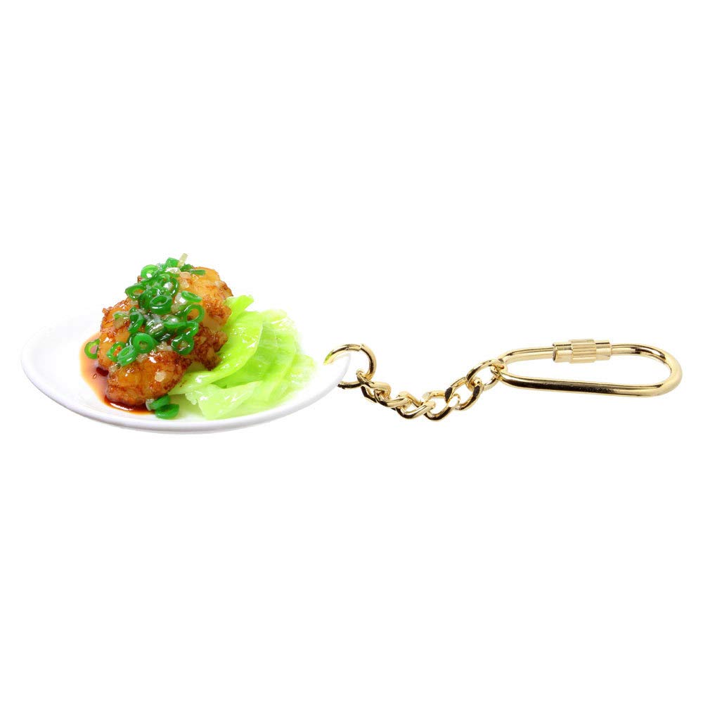 Amazon.co.jp: 食品サンプル屋さんのキーホルダー（油淋鶏）【食品