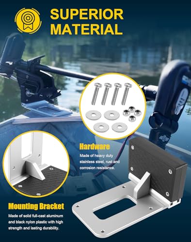 Deargooday DG-BC-BP405K Universal Transom Trolling Motor Mounting Bracket thumb #3
