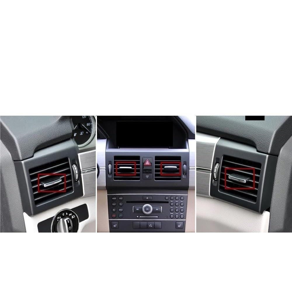 Samochód Przód Klimatyzacja Nawiew Klimatyzacja Kratka Wentylacyjna Wylot Zaczep LHD RHD Dla Mercedesa Dla Benz GLK Class X204 2008-2012 Samochód Klimatyzacja Wylot(4PC)