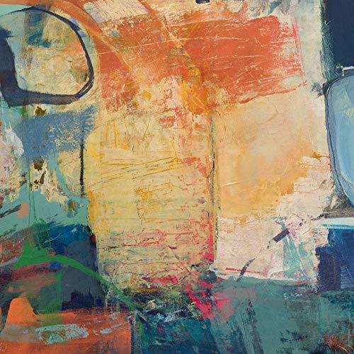Affiche sur toile encadrée Vision Studio paysage abstrait 86x86 cm