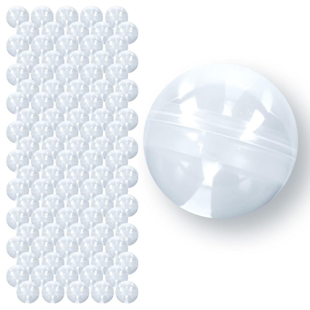 Amazon | クリアカプセル 100個セット 大容量 業務用 くじ引き 縁日