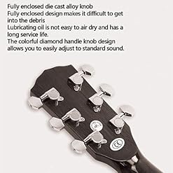 Guitars Fretted Instruments Guitar Fanta Acoustic Guitar Fanta CD60S Single Board Guitar Electric Box 41 Inch Wood… - Les Beatles, Paul McCartney, John Lennon, RIngo Starr, George Harrison Guitars Fretted Instruments Guitar Fanta Acoustic Guitar Fanta CD60S Single Board Guitar Electric Box 41 Inch Wood… – Image 3