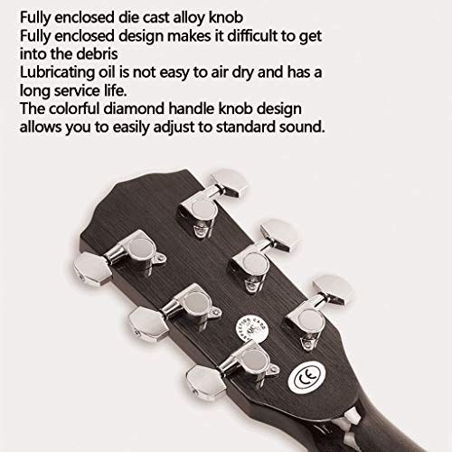 Guitars Fretted Instruments Guitar Fanta Acoustic Guitar Fanta CD60S Single Board Guitar Electric Box 41 Inch Wood… - Les Beatles, Paul McCartney, John Lennon, RIngo Starr, George Harrison Guitars Fretted Instruments Guitar Fanta Acoustic Guitar Fanta CD60S Single Board Guitar Electric Box 41 Inch Wood… – Image 4