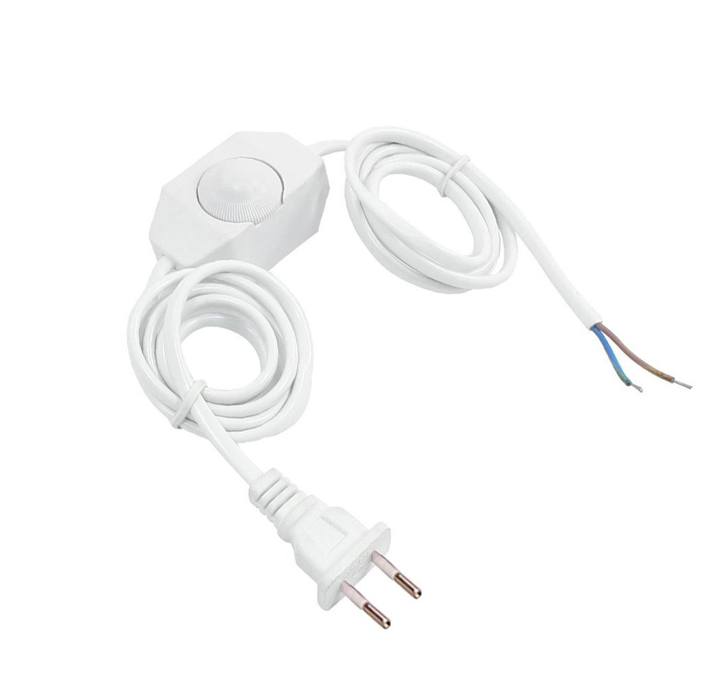 Futaba Lamp Switch Dimmer with Line EU Plug, 1.8 m, White 2