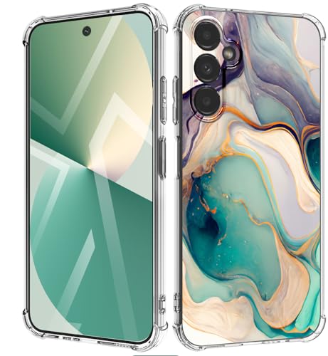 CLATUK for Samsung Galaxy a15 5G Case [Marble Slim]+[Anti-Drop Shockproof Protective] Soft TPU Women Stylish Phone Covers 6.5 Inch - image 1