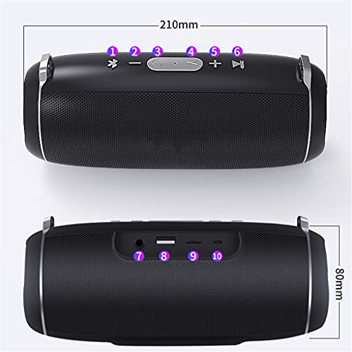 WJCCY Draadloze bluetooth speaker subwoofer bluetooth audio draagbare buiten auto 6D surround sound - Image 6
