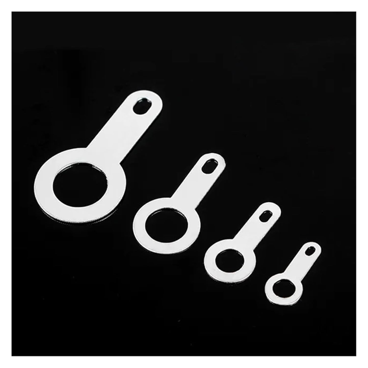 Einkopf-Kupfer-Lötösen, 1000 Stück, 2,2–10,2 mm