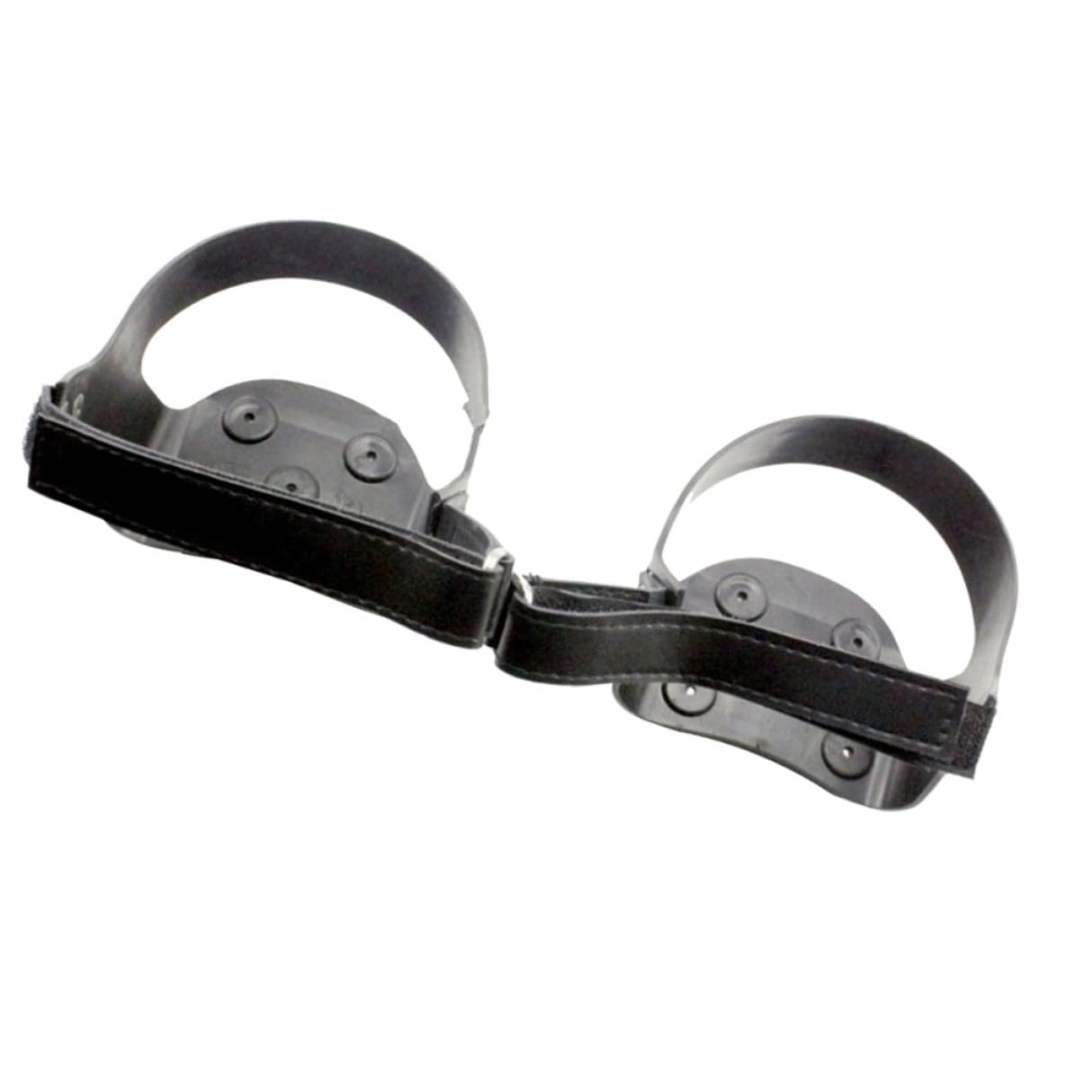 SHINEOFI Ramponi Antiscivolo in Silicone 5 Punte per Scarpe da Montagna, Protezione Sicura e Resistente per Escursioni su Ghiaccio e Arrampicata Invernale