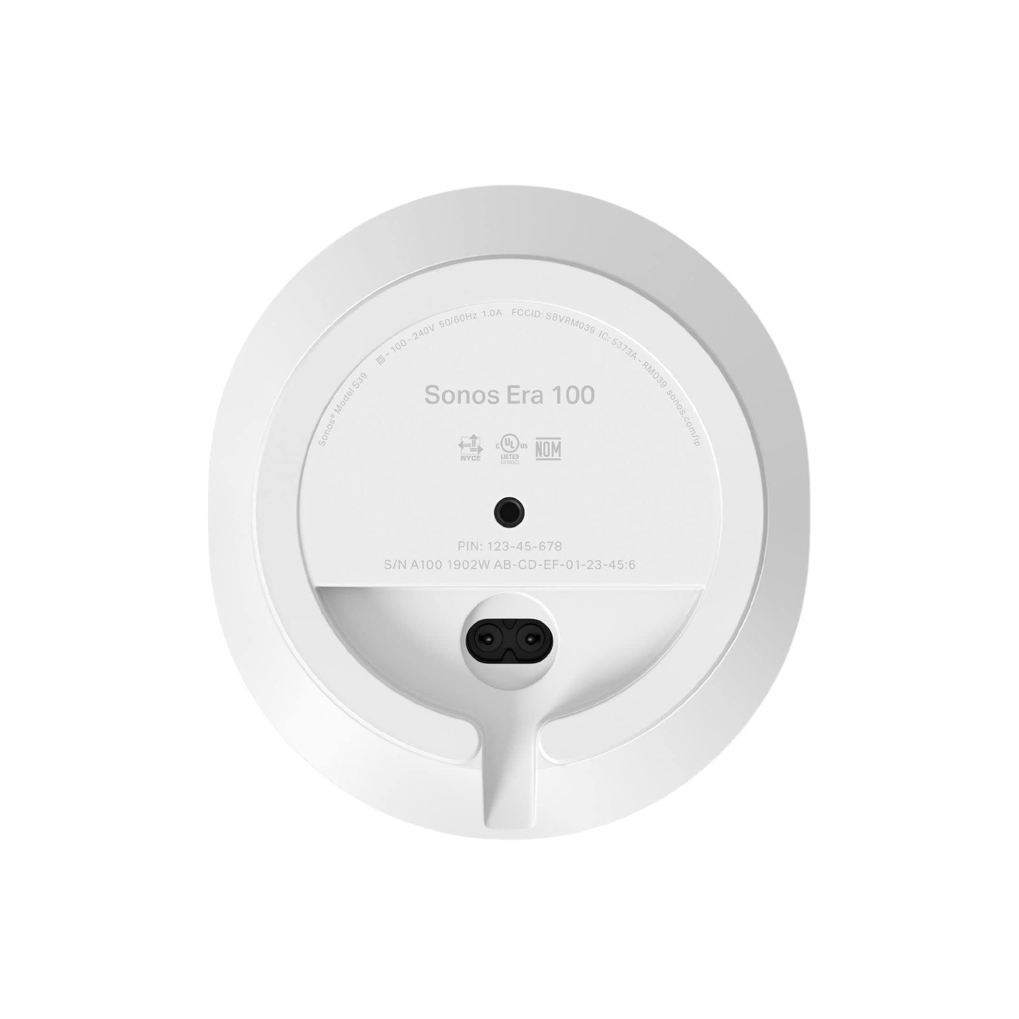Amazon.com: Sonos Era 100 - White - Wireless, Alexa Enabled Smart