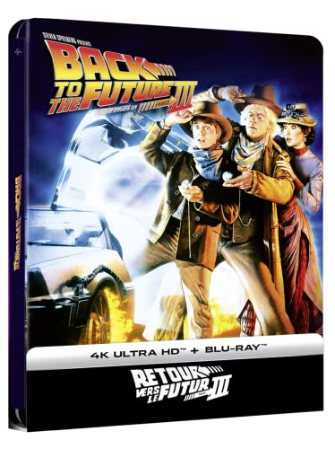 Retour vers Le Futur III [4K Ultra HD + Blu-Ray-Édition boîtier SteelBook]
