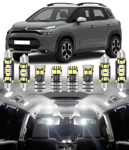 ALTA QUALITÀ: Dotato di chip LED e circuiti premium, oltre a un driver IC intelligente per ridurre al minimo ritardi o sfarfallii. Durata della lampadina fino a 50.000 ore.