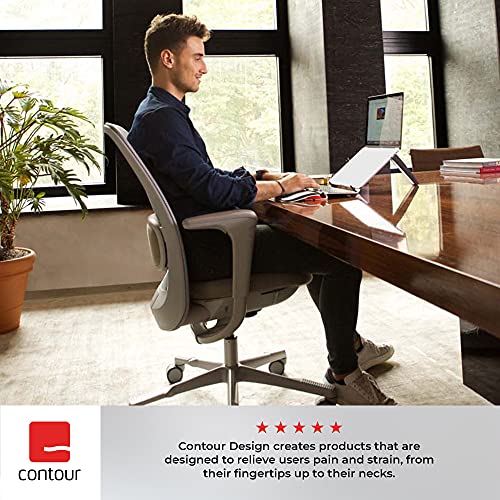 Contour Design Ultimate Workstation Red Wireless - Includes Rollermouse Red & Balance Keyboard - Wireless Ergonomic Keyboard And Mouse Combo - Compatible With Mac & Pc Computers #TOP5