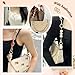 4Pcs Bag Extender Chain (Multishapes and Pearl) Purse Extender Chain Bag Strap Extender for Handbags Crossbag Shoulder Bag, Metal Gold Chain Replacement Purse Bag Chain Accessories