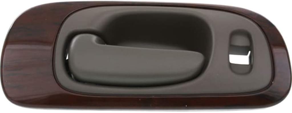 KarParts360 for Chrysler Concorde Interior Door Handle 1998-2004 Driver Side Front | Gray | with Door Lock Hole | Trim:All Submodels