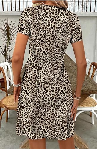 LLHXRUI Women's Twist Front V Neck Ruffle Casual Summer Dress Sexy Elegant Sleeveless Club Party Tunic Bodycon Mini Dresses3