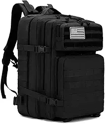 Mochilas Táticas Militares para Homens Molle Daypack 45L Grande Bolsa, Mochila De Emergência De Para Caça, Caminhadas, Acampamentos e Atividade Ao Ar Livre