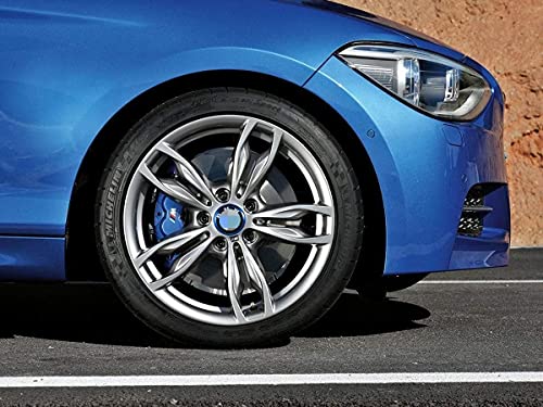 Xotic Tech Aluminum Wheel Hub Surrounding Ring Cover Trim, Blue Sport Racing Style, Compatible With Audi A3 A4 A5 Q3 Q5 Q7 Tt Quattro Or Bmw E36 E46 E90 E92 F30 F31 F34 F80, 4Pcs 63Mm Center Caps #TOP4