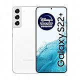Samsung Galaxy S22+, Android Smartphone, 6,6 Zoll Dynamic AMOLED Display, 4.500 mAh Akku, 128 GB/8 GB RAM, Handy in Phantom White, inkl. 36 Monate Herstellergarantie [Exklusiv bei Amazon]