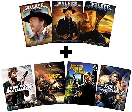 Ultimate Chuck Norris TV & Movie DVD Collection - Walker, Texas R...