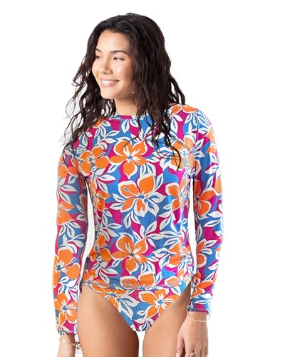 Camisa de protección de sarpullido transpirable Roxy para pieles sensibles en el mar