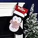 Produktbild Pinguin-Weihnachtsstrumpf, personalisierbar