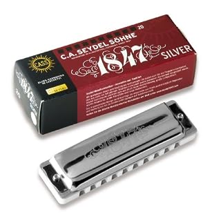Seydel 1847 Silver Harmonica E - Les Beatles, Paul McCartney, John Lennon, RIngo Starr, George Harrison Seydel 1847 Silver Harmonica E – Image 3