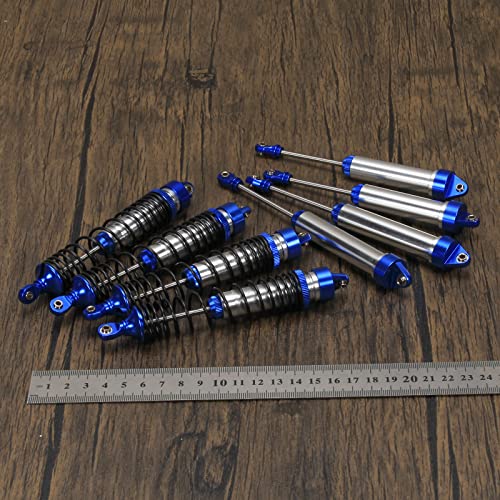 Rcawd Shock Absorber For 1/7 Udr Unlimited Desert Racer 85086-4 Upgrades, Front And Rear Rc Shocks Damper Parts #8450X Blue #TOP5