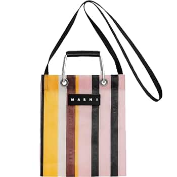 専用！【一度短時間使用】マルニ☆★マルニフラワーカフェ　ショルダーバッグ Amazon | [Marni] マルニ ストライプミニショルダーバッグ
