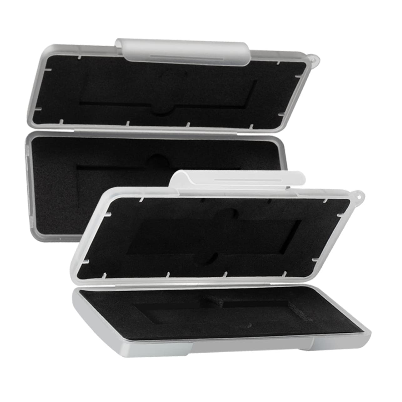 LAPYAPPE 2pcs Shockproof Hard Drive Case Ssd Carrying Box -Lost Design Enclosure for Storage of Hard Drives