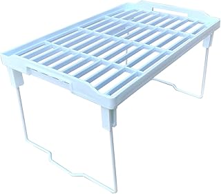 Foldable Sink Rack and Drainer for Countertops or Kitchen and Bathroom Furniture, Stackable Modular for Utensils, Tools, Plants and Decoration with Various Items
