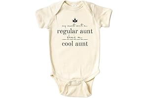 Cute and Cozy 'My Aunt Isn't A Regular Aunt' Baby Onesie
