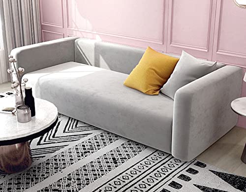 Housse canapé velours extensible 90-140cm rénovation fauteuil - 2