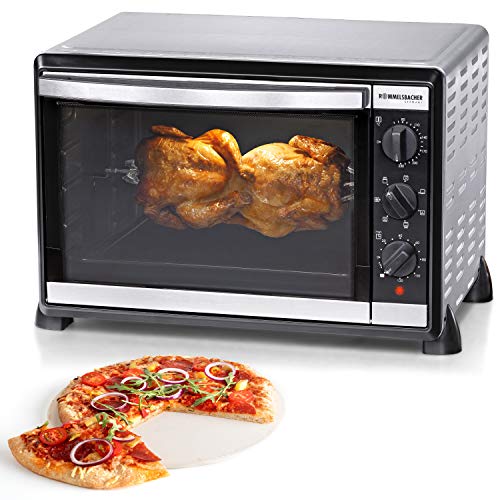 ROMMELSBACHER BG 1805/EE Minibackofen mit Umluft & XXL-Drehspie...