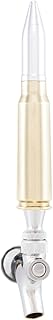 Lucky Shot USA 20MM Bullet Beer Tap Handle | US Military Cannon Round | Brass