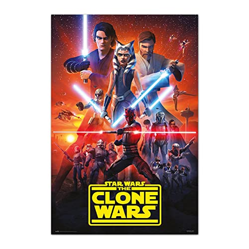 Star Wars The Clone Wars Season 7 Poster 11x17inch 28x43cm