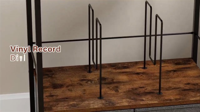 Amazon.com: DVD Storage Vinyl Record Storage Rack, 6-Tier CD Rack