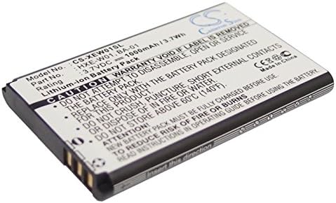 MEXXTRONICS Battery for use in Holux GPSlim236, 1000mAh, 3,7V, Lithium Ion, Li-Ion, LiIon, 100% fits, fully compatible (NOT AN ORIGINAL BATTERY), black, 1000 mAh, 3,7 V, GPS Navigation