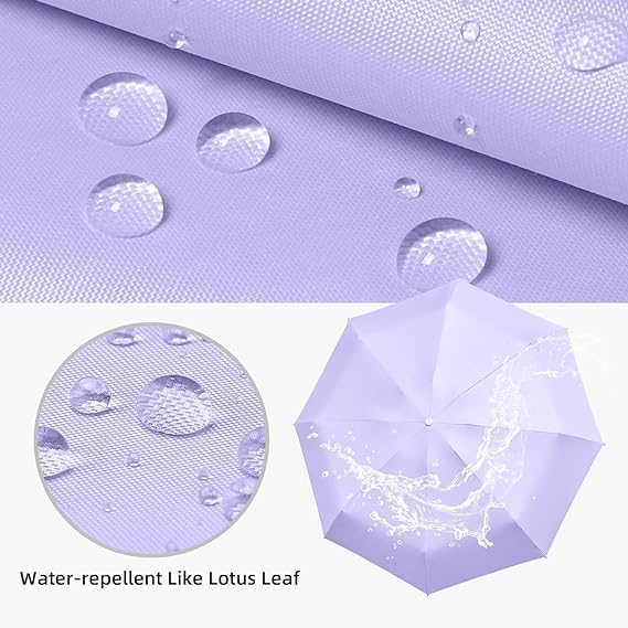 51cTLXAW+TL Ozoy Travel Mini Folding Compact Umbrella with Case, Manual Open 6 Ribs Lightweight Portable, Small Sun UV Protection & Rain Windproof Pocket Umbrella for men,women,kids,girls