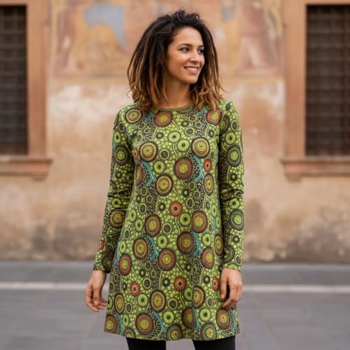 Guru-Shop, Poncho, Caftan, Tuniek, Mini-jurk, Dames