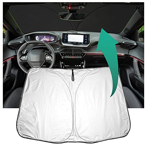 Pare-brise brûlant Peugeot 208 ? Ce parasol pliable bloque les UV - 4