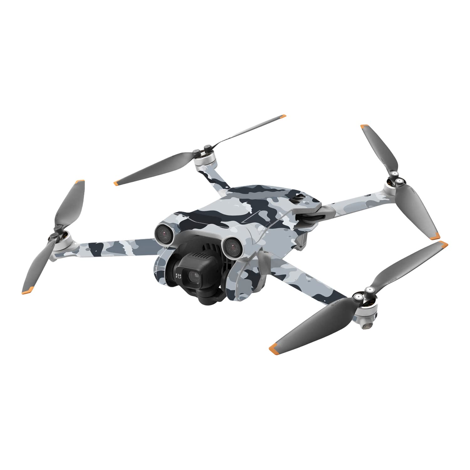 MIGHTY SKINS Vinyl Decal For DJI Air 2S | Orange Camo Protective Skin Wrap | Made In USA