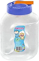Sanremo - Garrafa Plástica Infantil com Bico Valvulado de 250ml, Linha Gole Gut