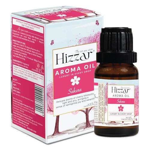 Image of Sakura Aroma Oil - Relaxing Fragrance for Diffuser & Home (15 ml)