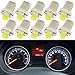 10 Pezzi Lampade LED T5 B8.5D Per Cruscotto Quadro Strumenti COB BIANCO Lampadine Luci 12V