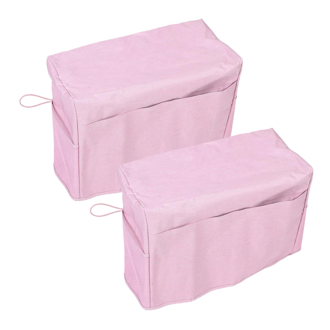 Hemobllo 2 Fundas Protectoras Impermeables para Máquina de Coser, con Bolsillos y Asa, de Poliéster, Organizador para Hogar